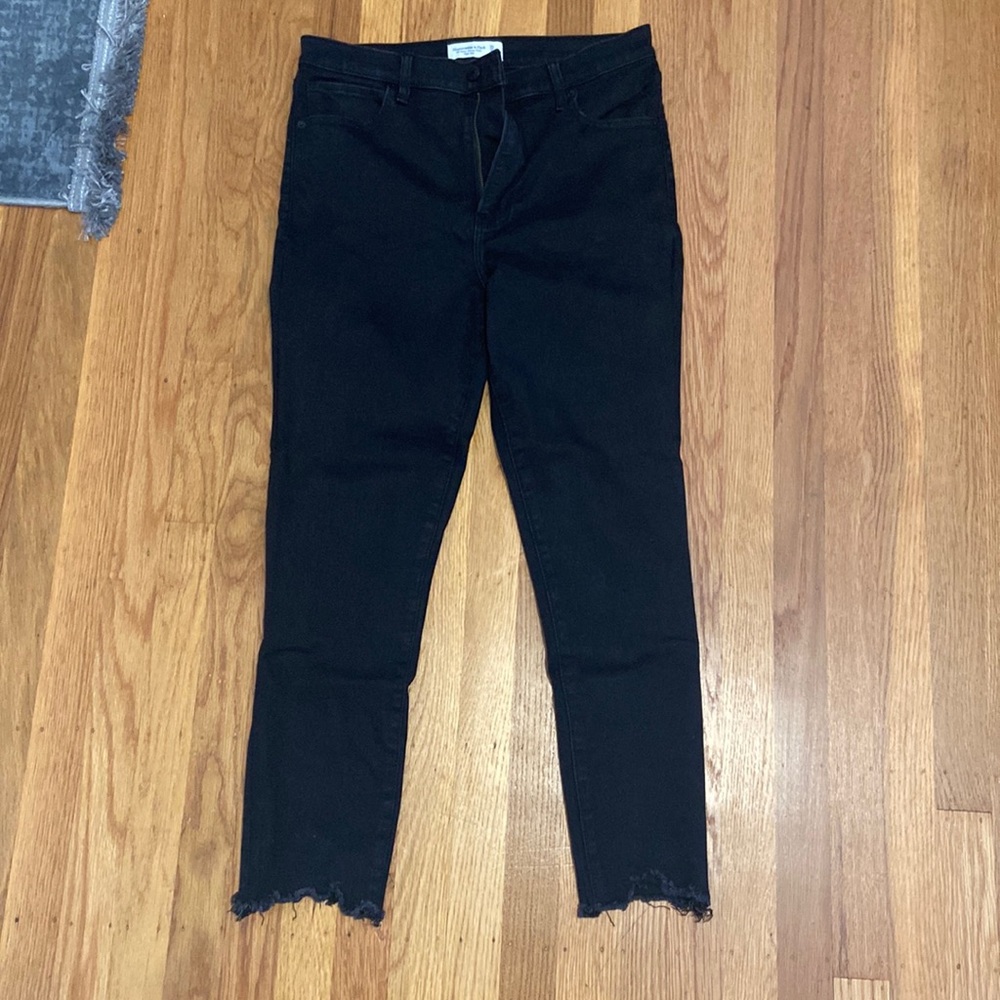 Abercrombie & Fitch Jeans The Super Skinny Ankle High Rise